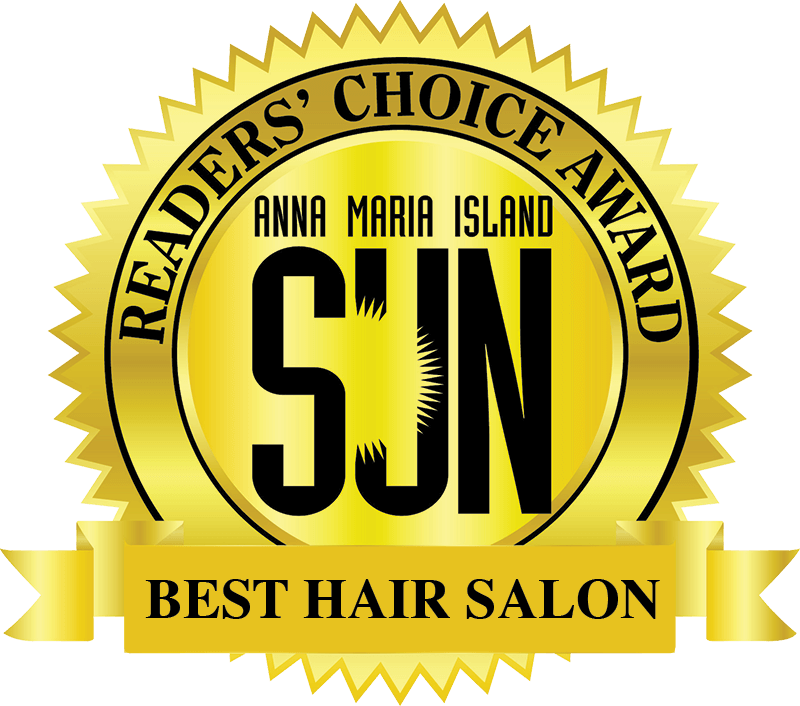 Readers Choice Waward Best Hair Salon Anna Maria Island Sun