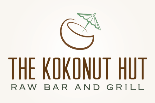 kokonut hut raw bar and grill logo