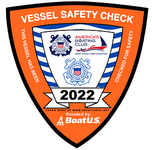 2022 Vessel Safety Check Decal