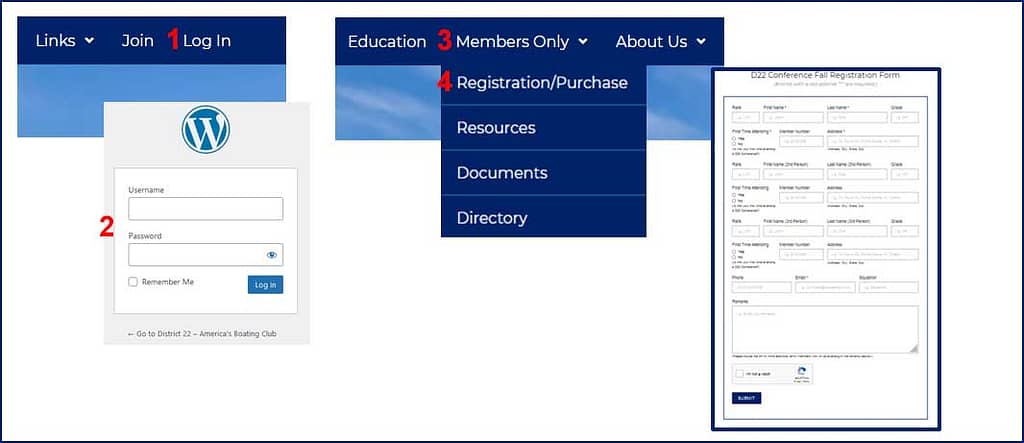 Registration Form Instructions Image