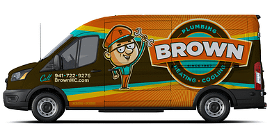 brown heating and air conditioning