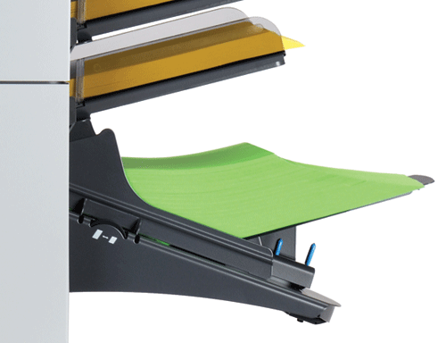 Optional Production Feeder holds up to 1,200 sheets or 325 BREs