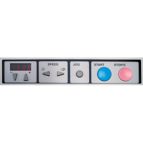 Control panel with 4-digit counter