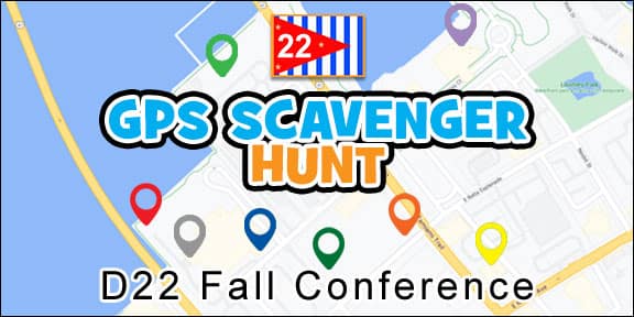 D22 GPS Scavenger Hunt
