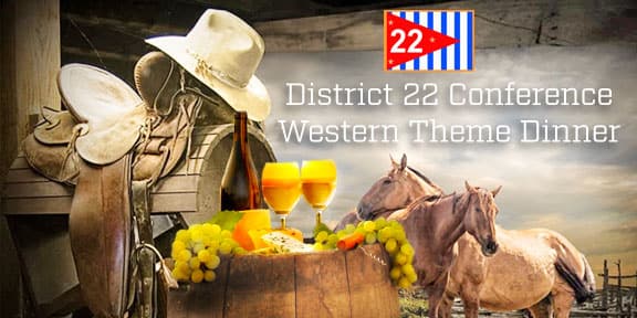 D22 Western Theme Dinner