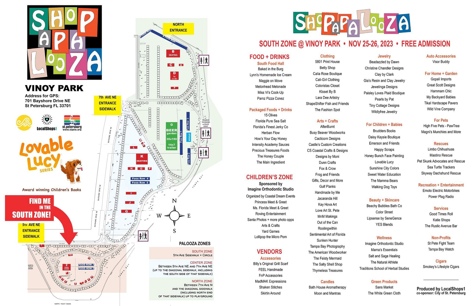 Shopapalooza St. Petersburg FL, St Pete, St. Pete FL